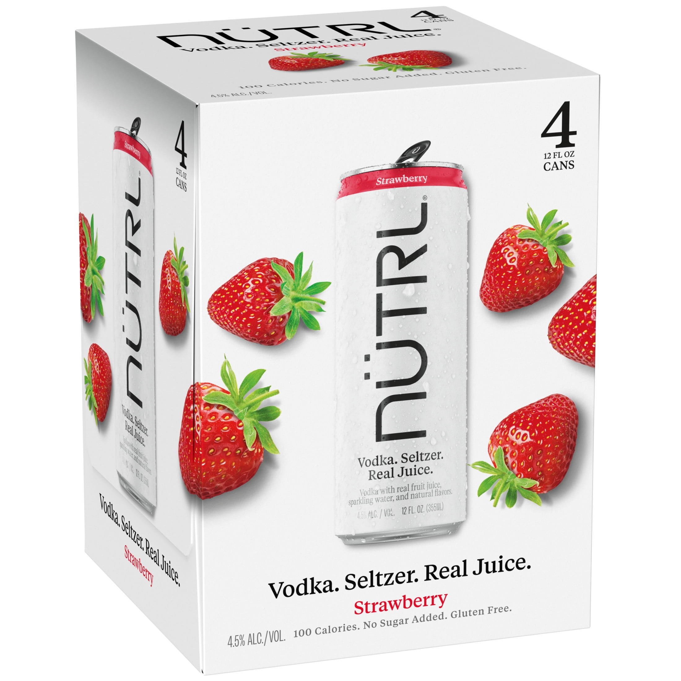 Nutrl Strawberry Vodka RTD