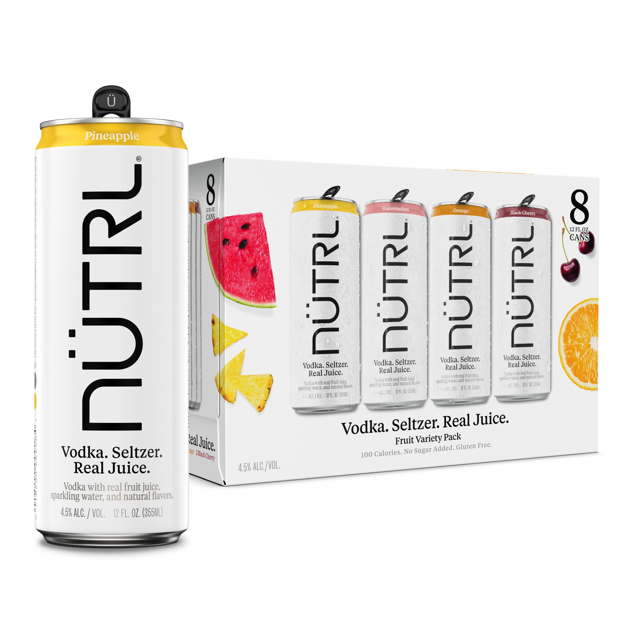 Nutrl Pineapple Vodka Seltzer