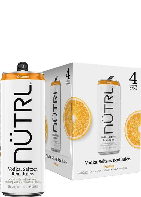 Nutrl Vodka Soda Orange C