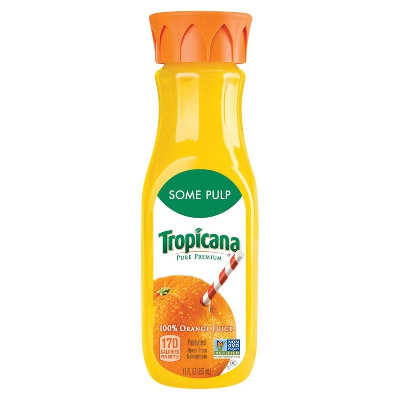 Tropicana Orange Juice Some Pulp