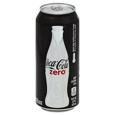 Coke Zero 160z Can