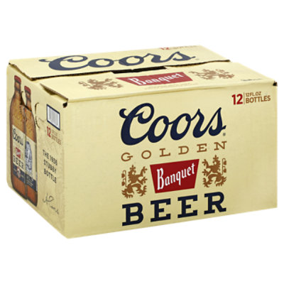 Coors Regular Ban 12pc Bottles