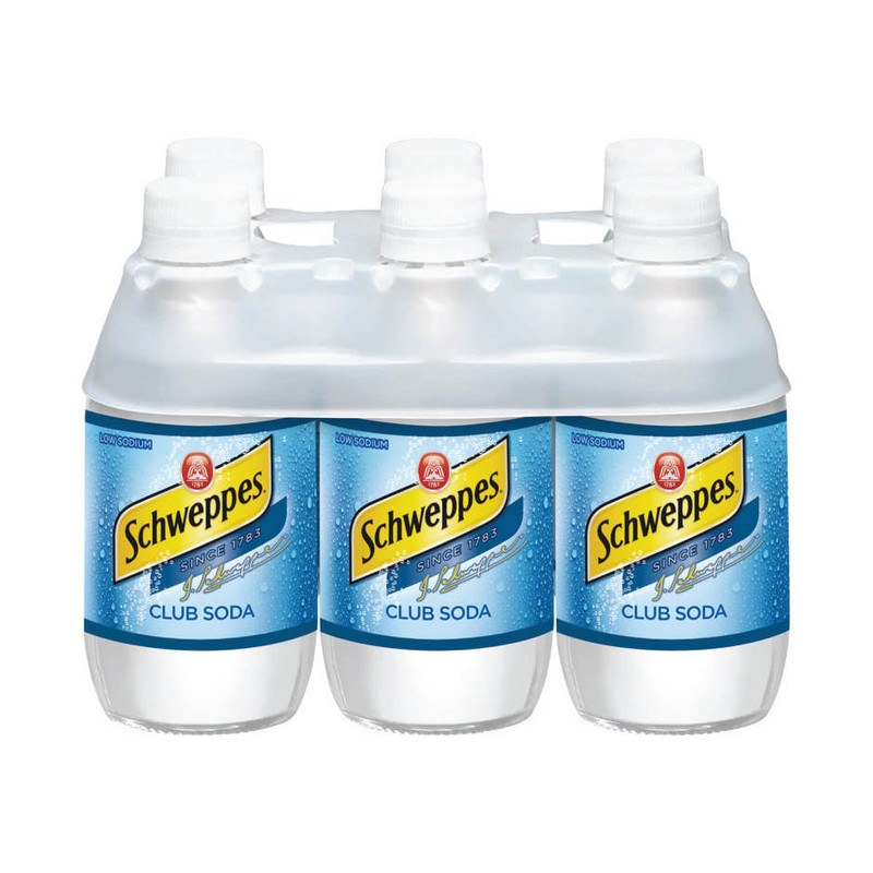 Schweppes Club Soda Can