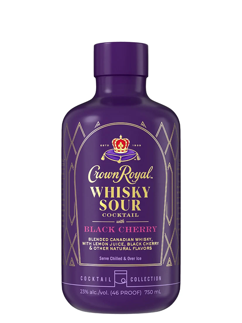 Crown Royal Black Cherry Whisky Sour RTD