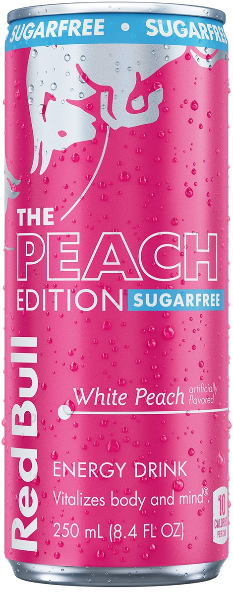 Red Bull Sugar Free White Peach