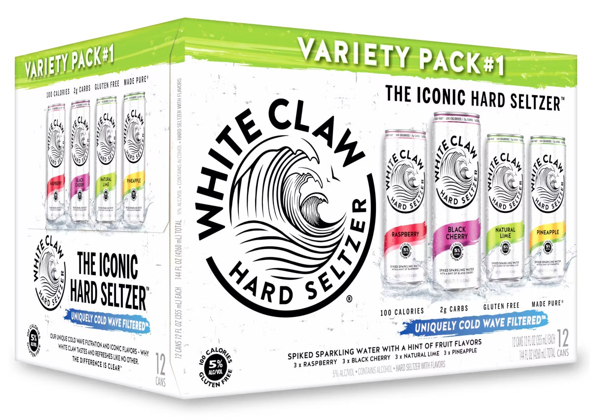 White Claw Vodka Soda RTD Vrty