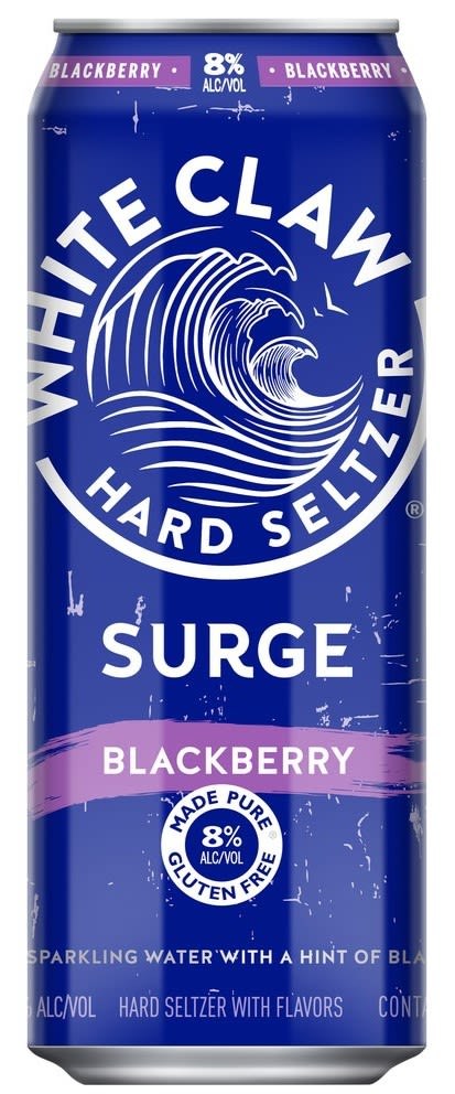 White Claw Surge Blackberry 190z