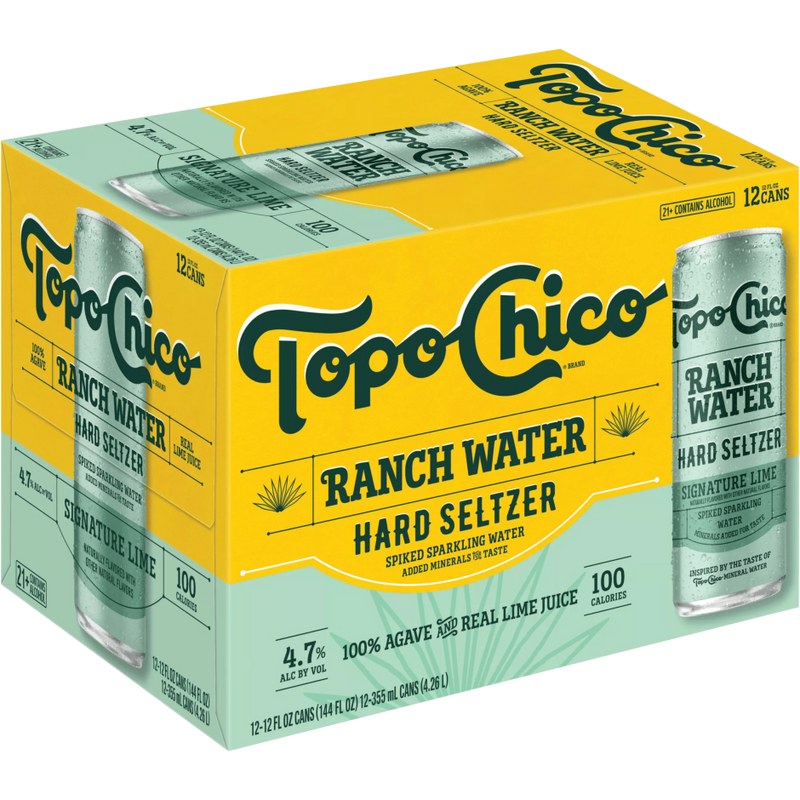 Topo Chico Ranch Water Can