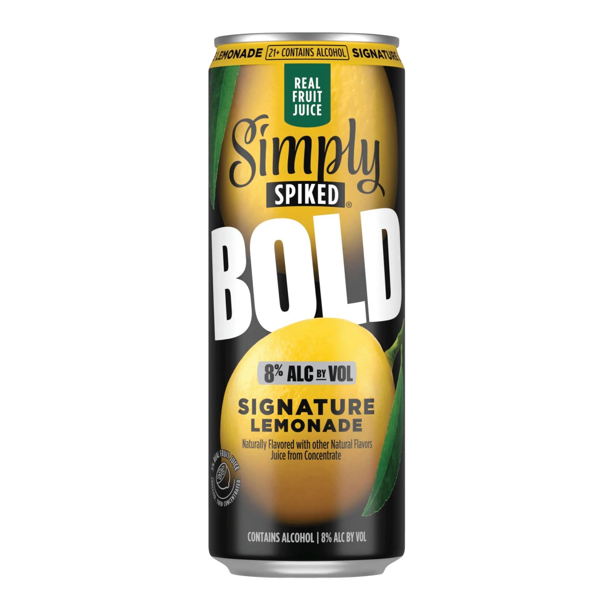 Simply Spiked Bold Lemonade Can