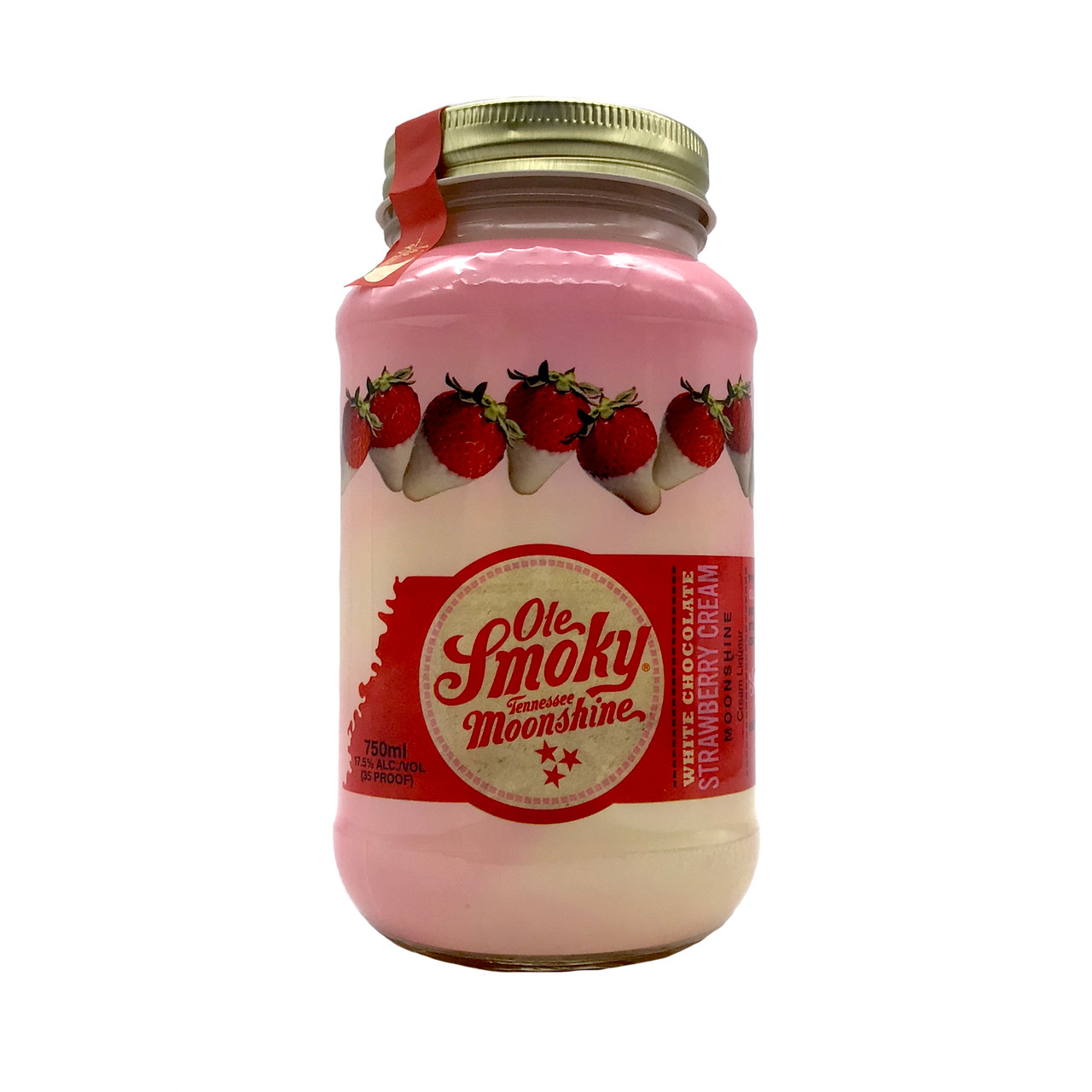 Ole Smoky Moonshine White Chocolate Strawberry Cream