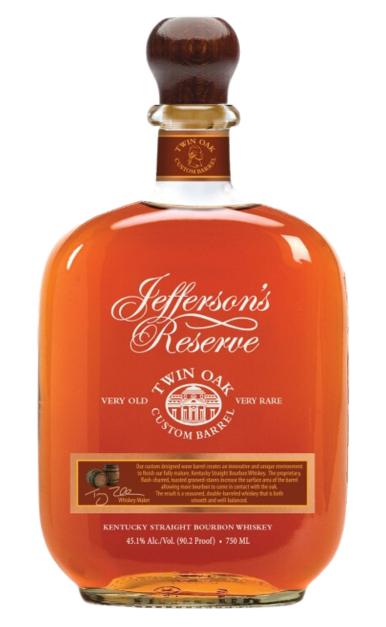 Jefferson's Reserve Twin Oak Custom Barrel