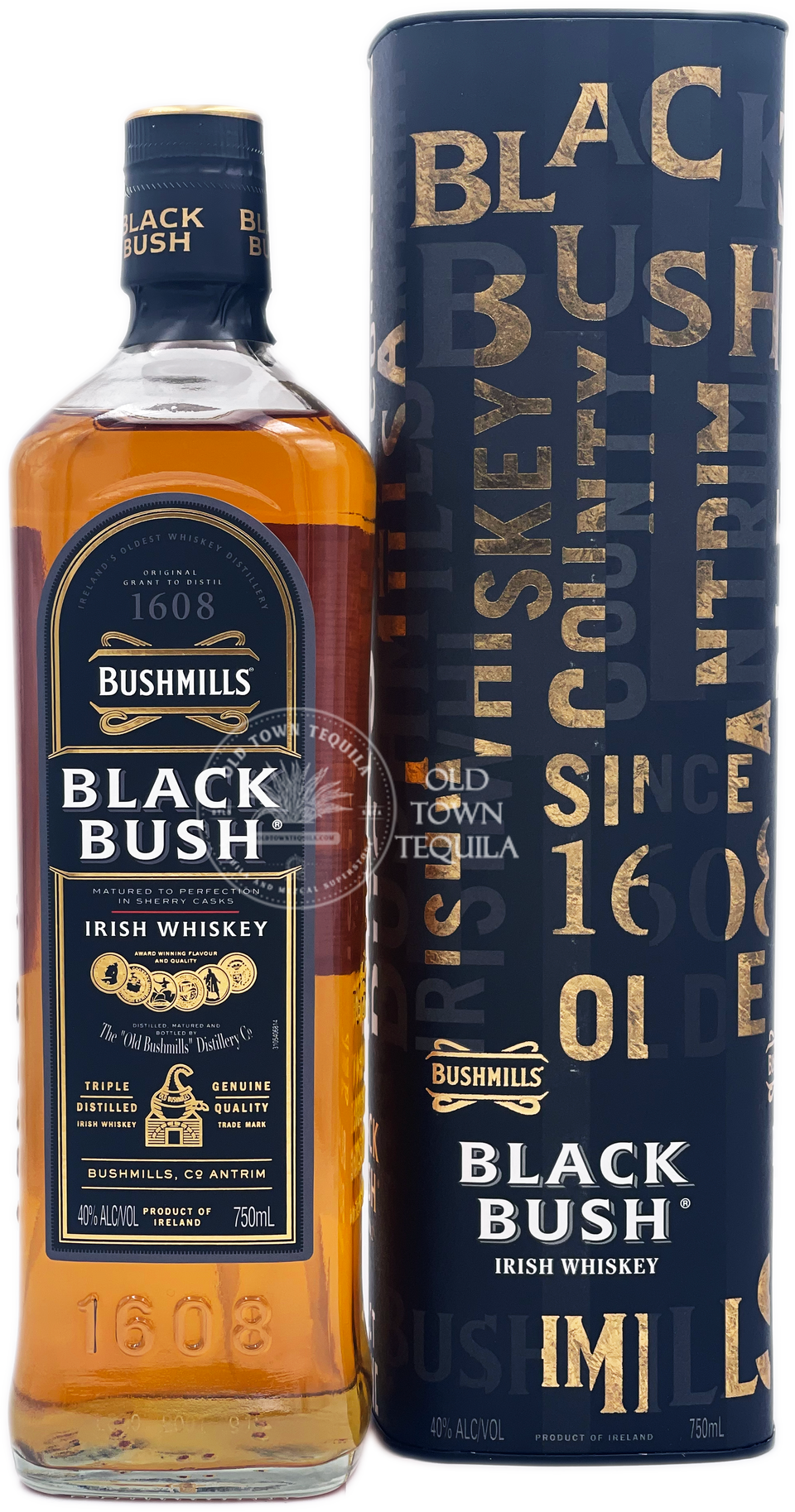 Bushmills Irish Original Whiskey W 1red 1blk