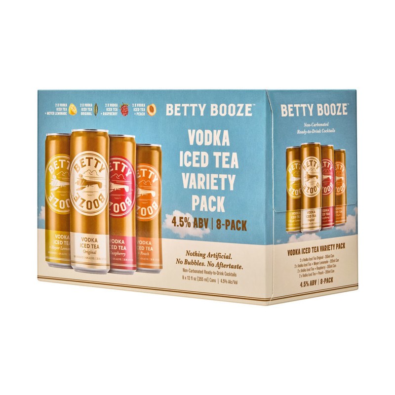 Betty Booze Vodka Iced Tea Variety