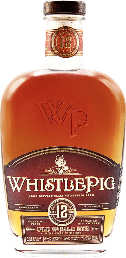 Whistle Pig Rye 12 Year Whiskey Old World
